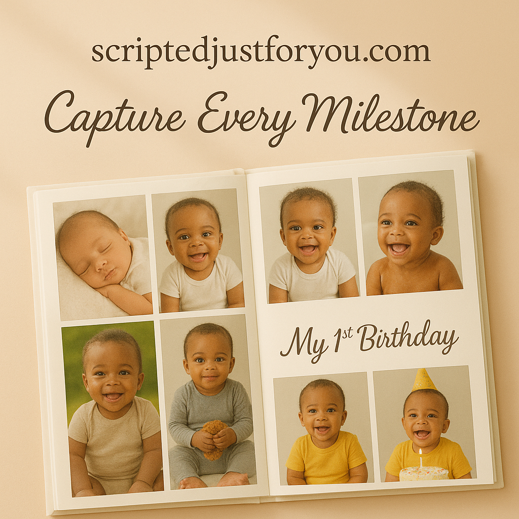 Baby & Childhood Stories (Celebrate your baby’s firsts and childhood milestones with a personalized storybook they’ll treasure forever.)