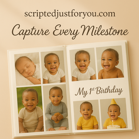Baby & Childhood Stories (Celebrate your baby’s firsts and childhood milestones with a personalized storybook they’ll treasure forever.)