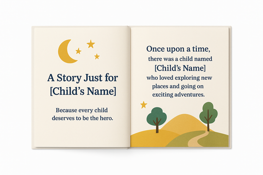 $29 Personalized BedTime Story Digital E-Book (Great For Newborns)