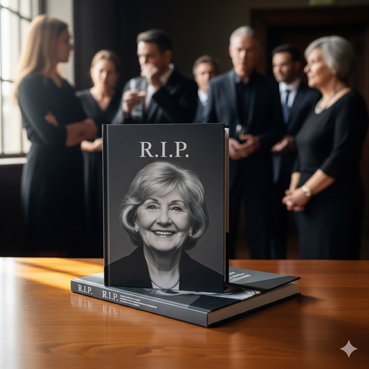 $149 Memory Keepsake Book|Hard Cover ( Tribute/ Memorial )